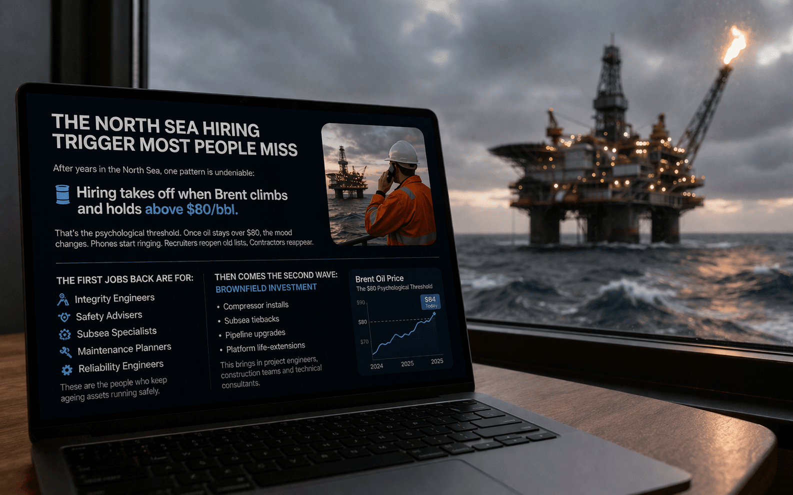 The Oil Price That Brings Aberdeen Back to Life