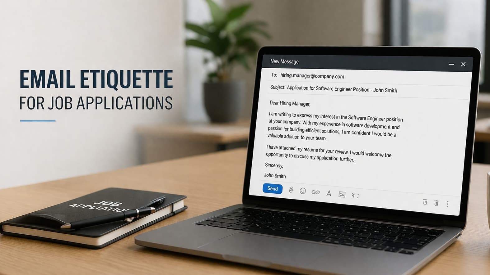Email Etiquette for Job Applications
