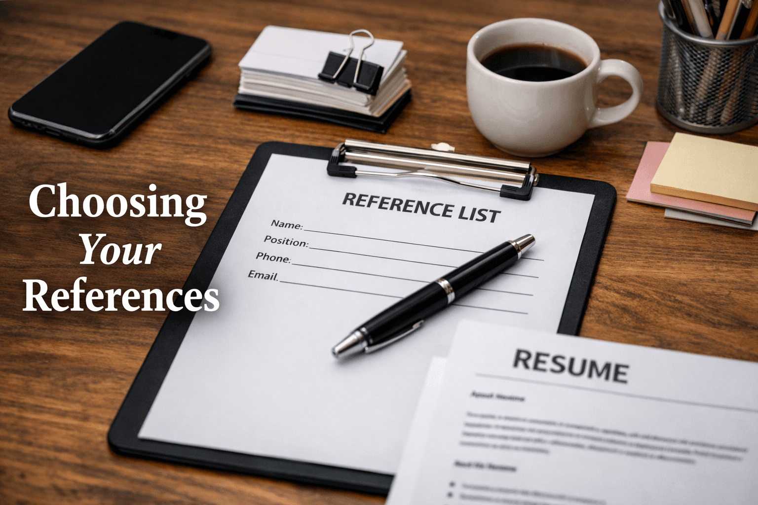 References: Who to Choose and How to Ask
