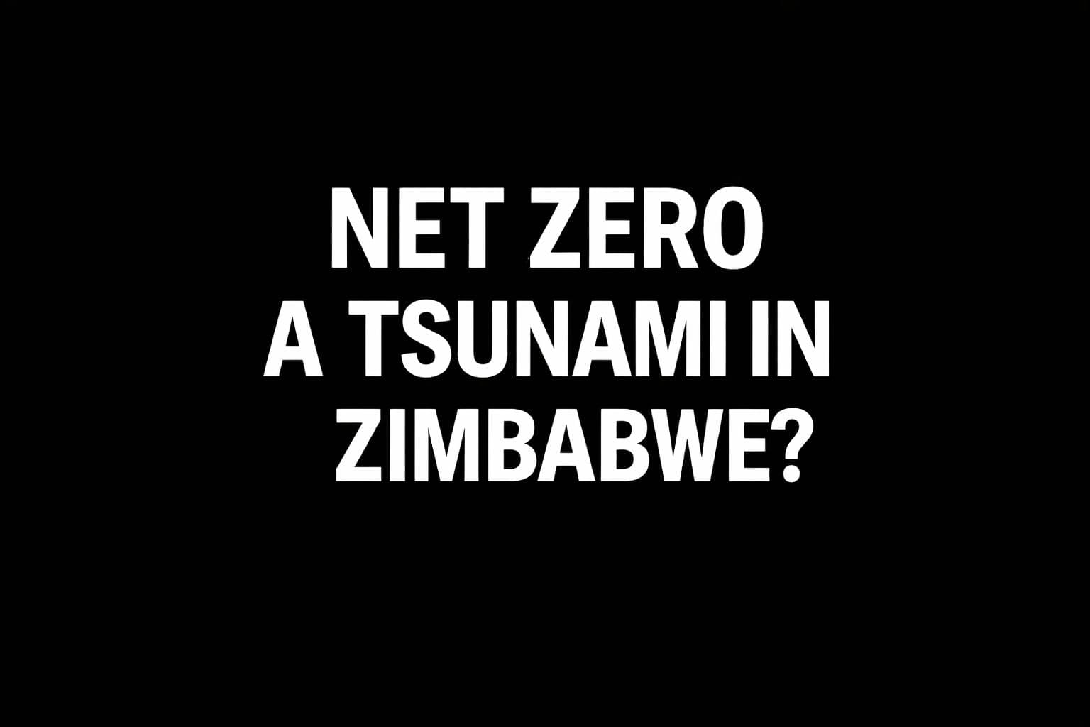A charity shop in Fraserburgh near Aberdeen is raising money for tsunami victims in Zimbabwe.