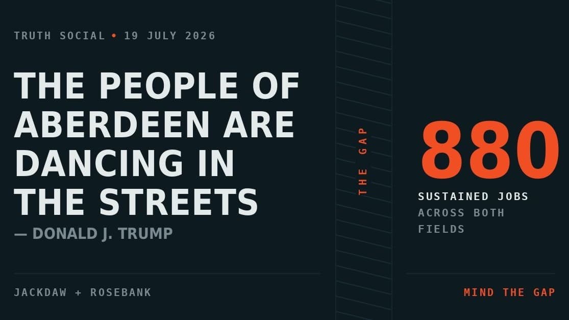 Will they be dancing in the streets of Aberdeen?